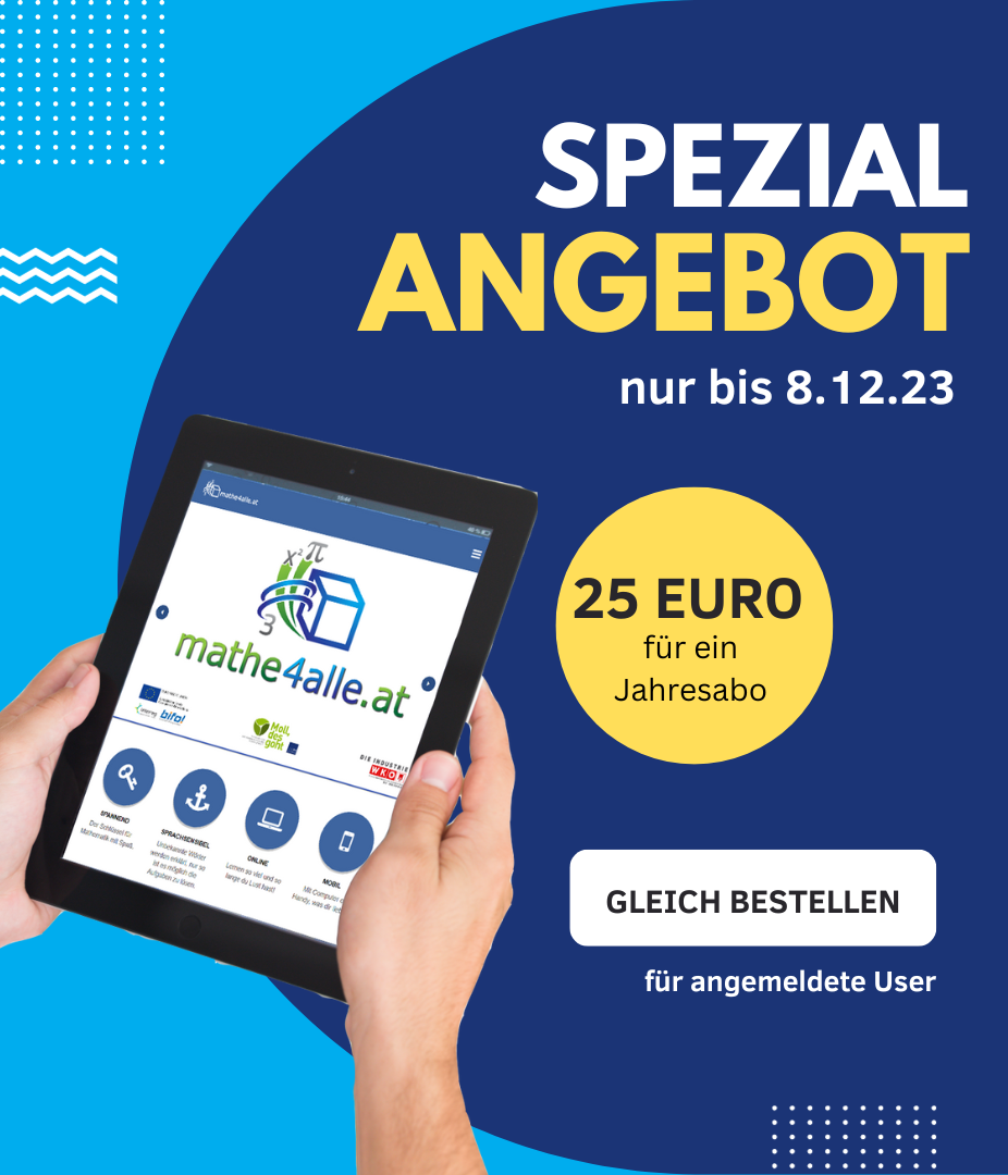 Spezialangebot bis 8.12.2023